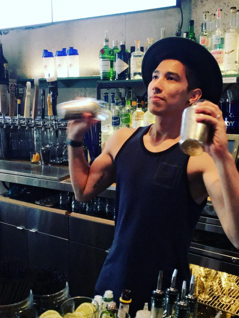  Jeremy Romero at work at Hi Tops sports bar in the Castro