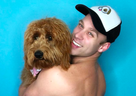 Sexy pride guru Brogan wants to pet your pup
