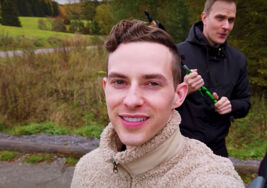 WATCH: Adam Rippon goes hiking in Finland with his boyfriend