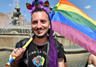 PHOTOS: Colossal Pride celebration floods the streets of Rome
