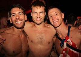 PHOTOS: Fire Island Boys Get Into The Olympic Spirit At The Pines Party