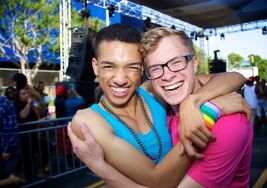 PHOTOS: Interracial Couples Celebrate LA Pride