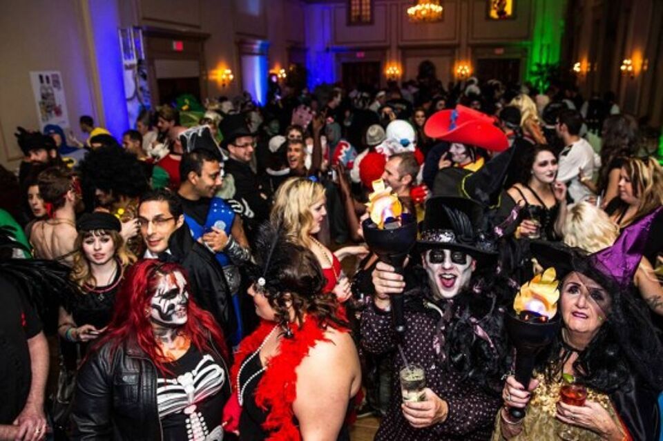 PHOTOS Sharon Needles' Salem Halloween Party Brings Out The Freaks