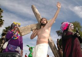 PHOTOS: This Year’s Hunky Jesus Twerks Better Than Miley